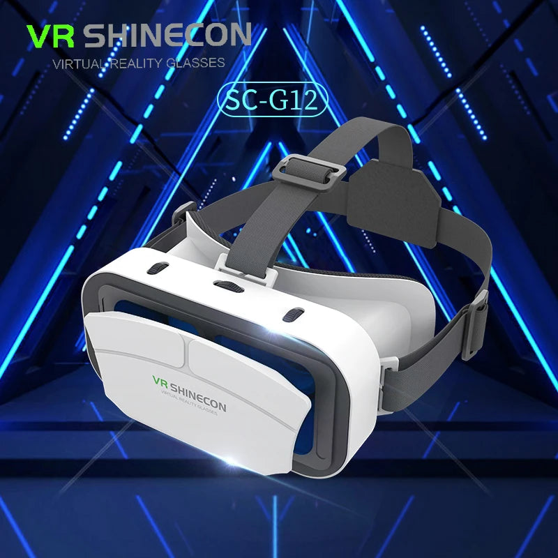 Virtual Reality VR Gözlük Başlık – VR Cihazları 3D Kask Lensli Akıllı Gözlük