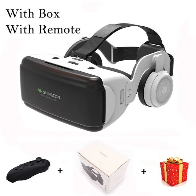 Virtual Reality VR Gözlük Başlık – VR Cihazları 3D Kask Lensli Akıllı Gözlük