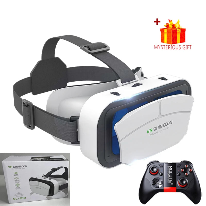 Virtual Reality VR Gözlük Başlık – VR Cihazları 3D Kask Lensli Akıllı Gözlük