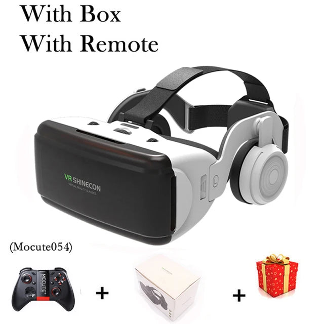 Virtual Reality VR Gözlük Başlık – VR Cihazları 3D Kask Lensli Akıllı Gözlük