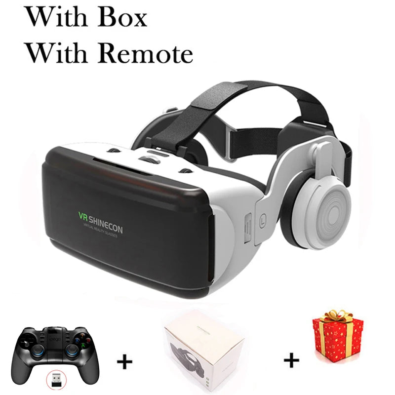 Virtual Reality VR Gözlük Başlık – VR Cihazları 3D Kask Lensli Akıllı Gözlük